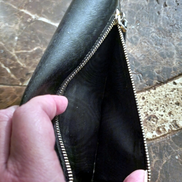 Prada Black Saffiano Continental Wallet with $30 COA - Picture 9 of 16